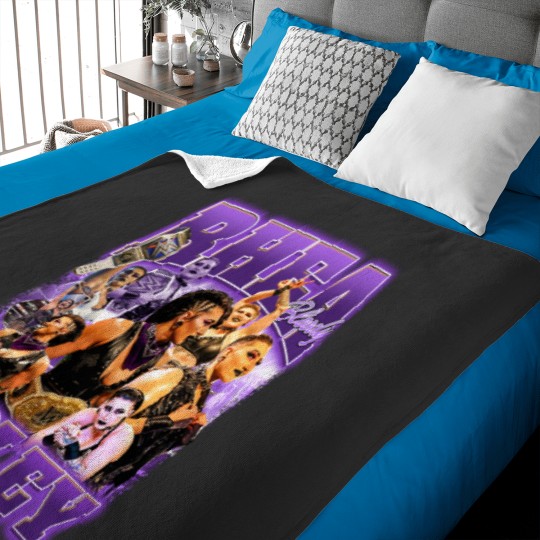 Discover Rhea Ripley Wrestling Entertainment Baby Blankets