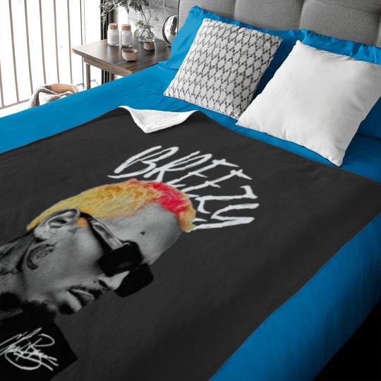 Discover Chris Brown 2023 Music Tour Gift For Fan Baby Blankets