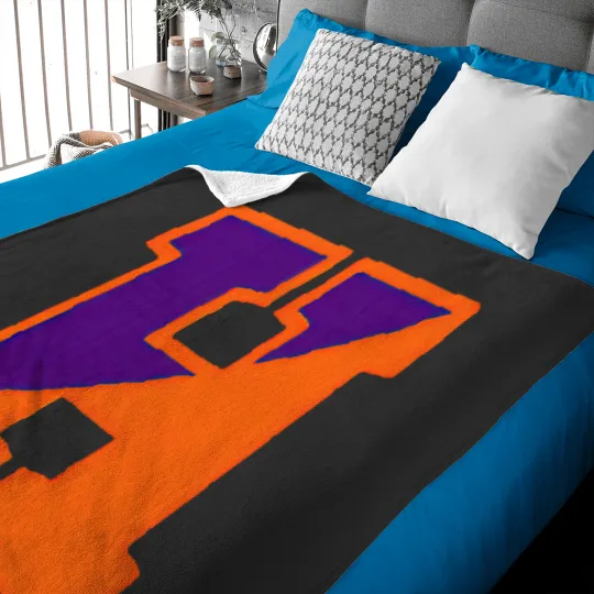 Discover Hobart College Statesmen Monogram House Flags Baby Blankets