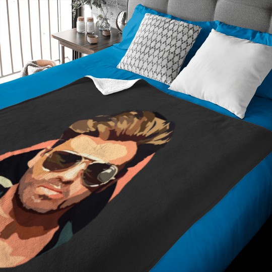 Discover George Michael T-Shirtgeorge michael T-Shirt_by annamckay_ Baby Blankets