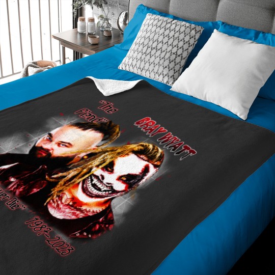 Discover Bray Wyatt Vintage Baby Blankets