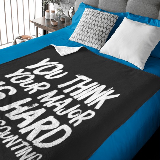 Discover Accounting Major Baby Blankets