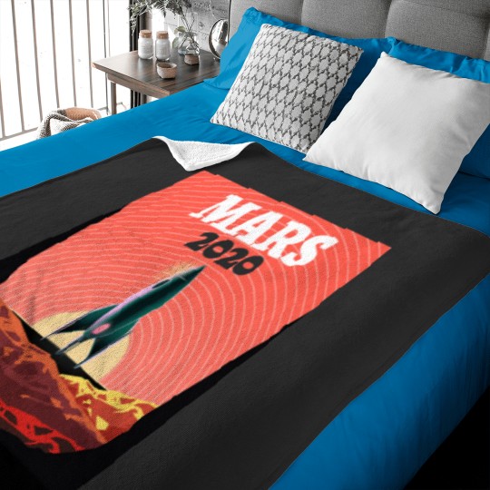 Discover MARS 2020 - Mars - Baby Blankets