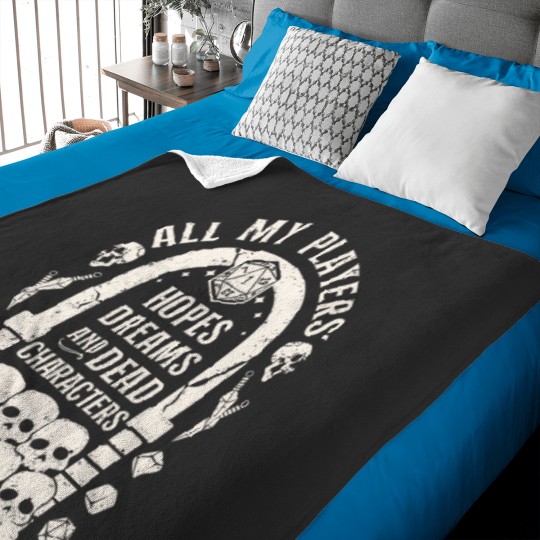 Discover Dungeon Master Baby Blankets - D&D Gift