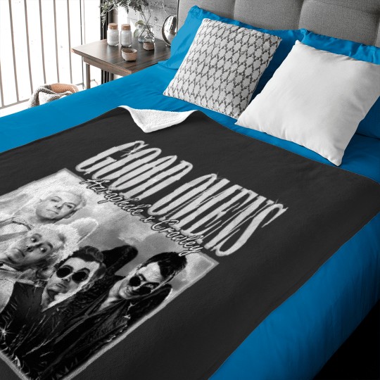 Discover Good Omens Movie Baby Blankets, Aziraphale 2023 Movie Bootleg Baby Blankets