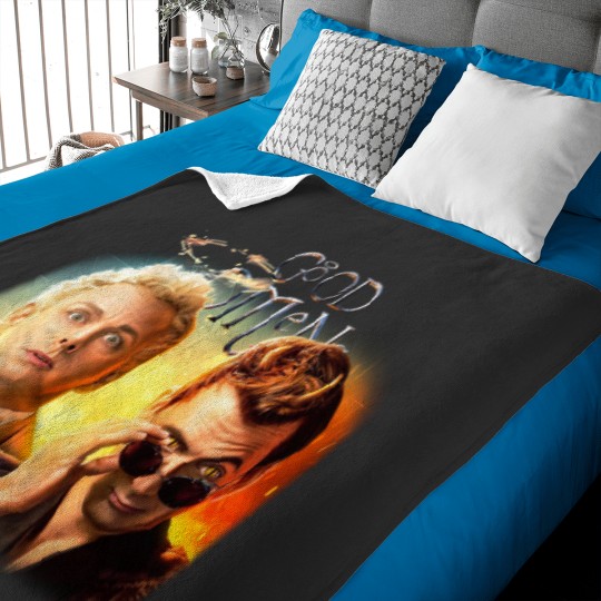 Discover Good Omens Movie Baby Blankets