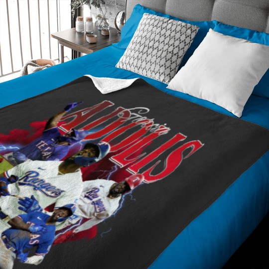 Discover Adolis Garcia Texas Baseball Baby Blankets, Baseball Baby Blankets Christmas Gift Unisex