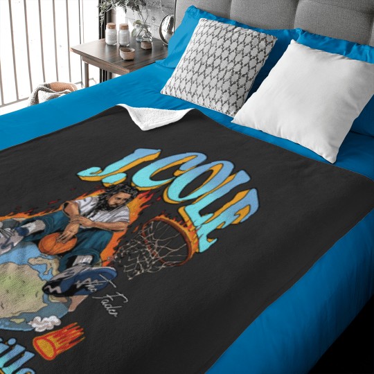 Discover Vintage J Cole Dreamville Baby Blankets