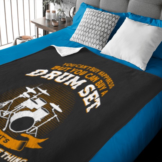 Discover Musician Drumming Drums Baby Blankets