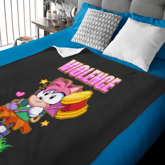 Discover Amy Rose VIOLENCE Baby Blankets