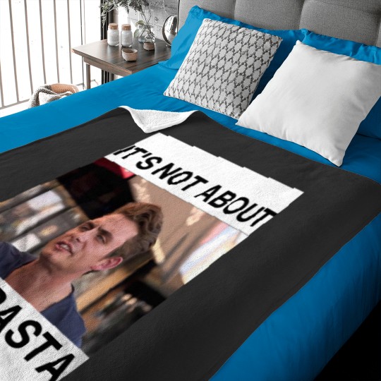 Discover James Kennedy It's Not About the Pasta Baby Blankets