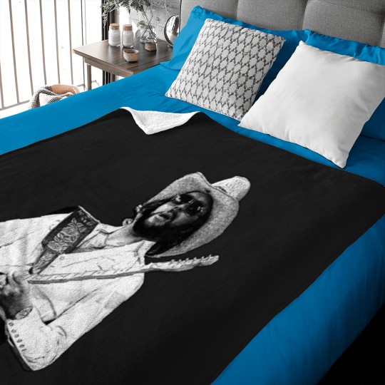 Discover Hank Williams jr. Retro - Hank Williams Jr - Baby Blankets