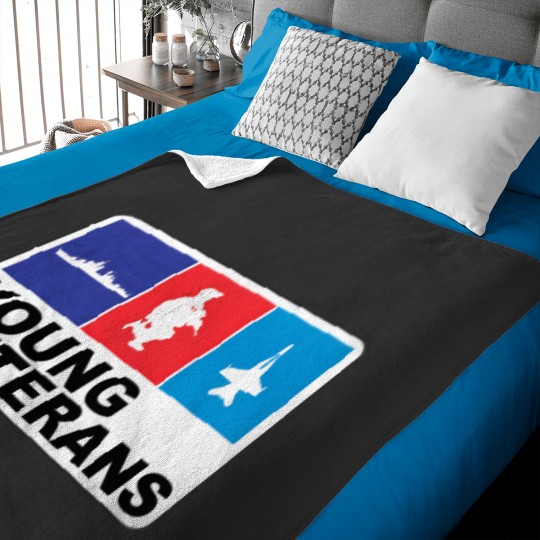 Discover Young Veterans Baby Blankets