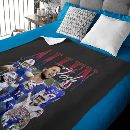 Discover Josh Allen Buffalo Football Baby Blankets, Bills Baby Blankets Christmas Gift Unisex