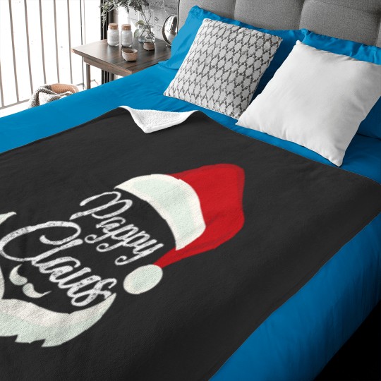 Discover Pappy Claus Christmas Pajamas Santa Costume Baby Blankets
