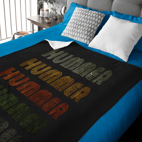 Discover Love Heart Hummer Baby Blankets Grunge Vintage Style Black Hummer