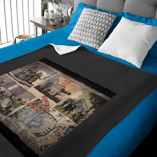 Discover Kino Der Toten COD Zombies Comic Loading Screen Baby Blanket