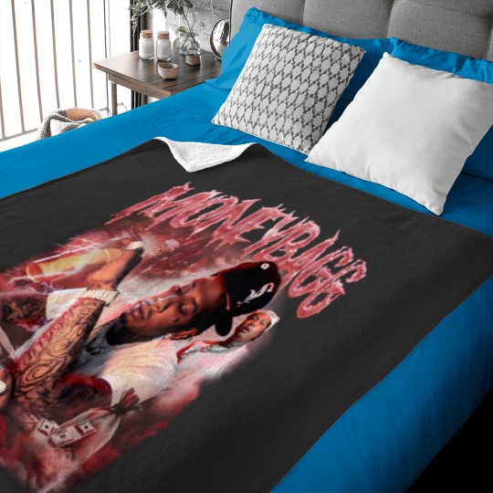 Discover Moneybagg Yo Rap Baby Blankets, Rapper Bootleg Vintage 90s Y2K Style