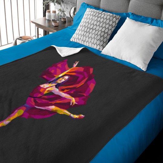 Discover Misty Copeland Ballerina Baby Blankets