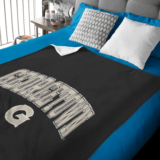 Discover georgetown hoyas arch over navy officially licensed t Baby Blankets