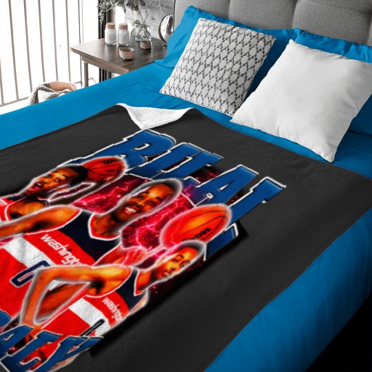 Discover Bilal Coulibaly Vintage  Retro 90's Baby Blankets Basketball Player Bilal Coulibaly Vintage Baby Blankets Baby Blankets Vintage Bootleg Basketball Baby Blankets Baby Blankets