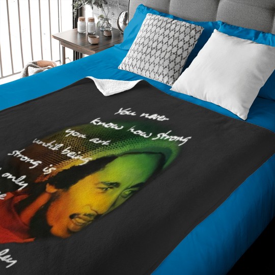 Discover Bob Marley Baby Blankets
