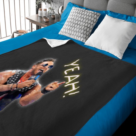 Discover LA Knight - YEAH! - Wrestling Entertainment - Baby Blankets
