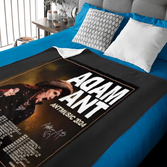 Discover Adam Ant Autumn 2024 UK ANTMUSIC Tour Unisex Baby Blankets