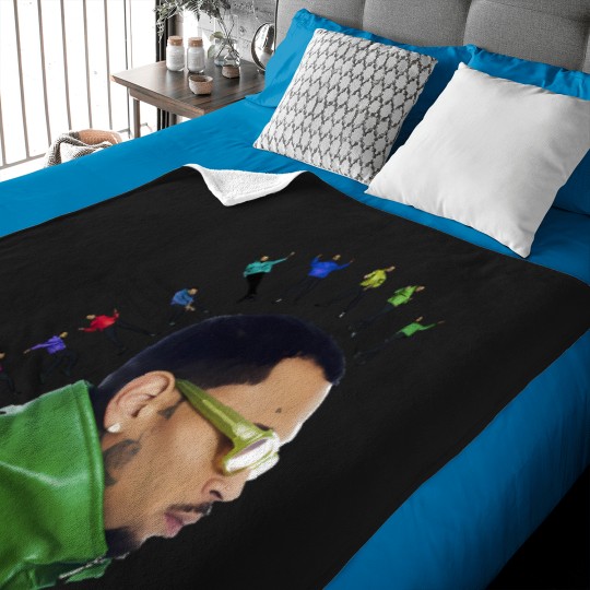 Discover Chris Brown 11:11 Tour 2024 Baby Blankets, Chris Brown Fan Baby Blankets, Chris Brown 2024 Baby Blankets