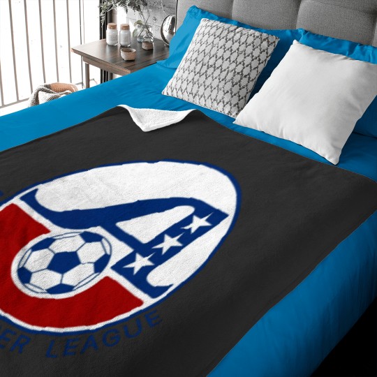 Discover Defunct American Soccer League 1983 Baby Blankets