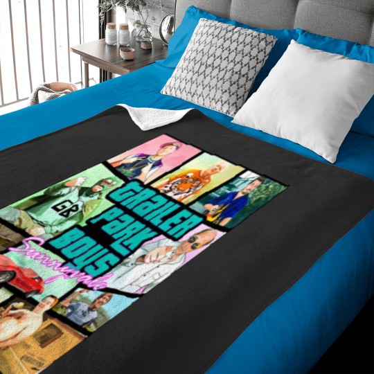 Discover trailer park biys Baby Blankets