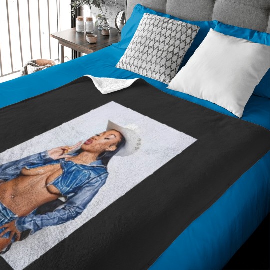 Discover Megan Thee Stallion Baby Blankets, Megan Thee Stallion Summer 2024 Tour Baby Blankets