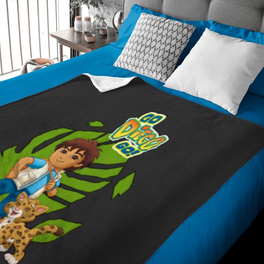 Discover GO DIEGO GO Baby Blankets