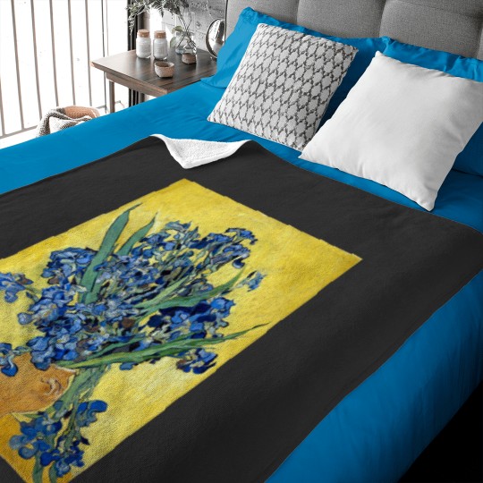 Discover Vincent van Gogh Irises Baby Blankets