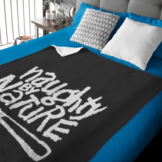 Discover Naughty By Nature Unisex Baby Blankets: OG Logo