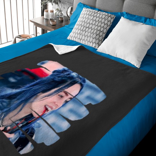 Discover Billie Eilish Hit Me Hard and Soft World Tour 2024 Baby Blankets