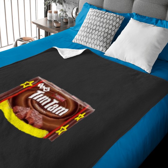 Discover Tim tam, chocolate stikers Baby Blankets