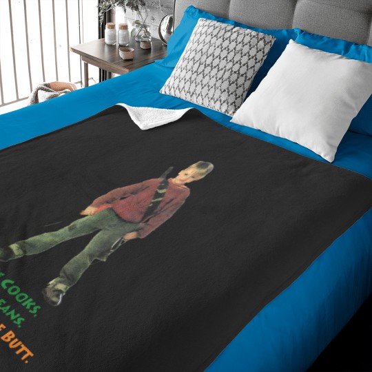 Discover Vintage 1991 home alone movie promo Baby Blankets