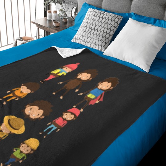 Discover Sneaky Sasquatch Poster Baby Blankets