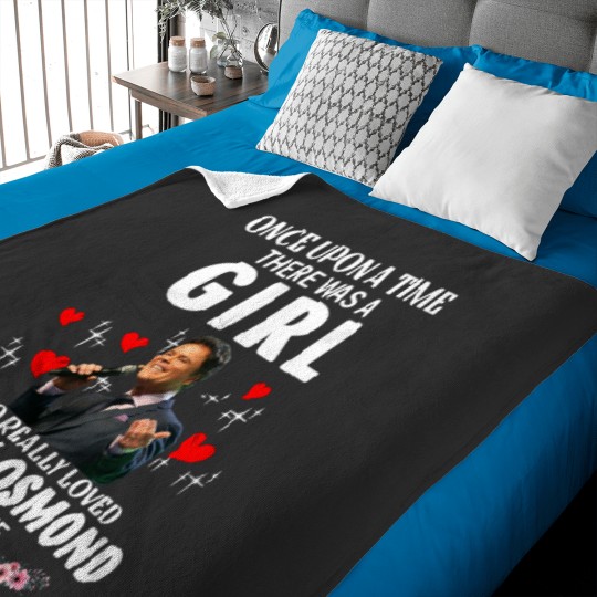 Discover Once Upon Aimehere was A Girl Who Really Loved Donny Osmond  1 Baby Blankets