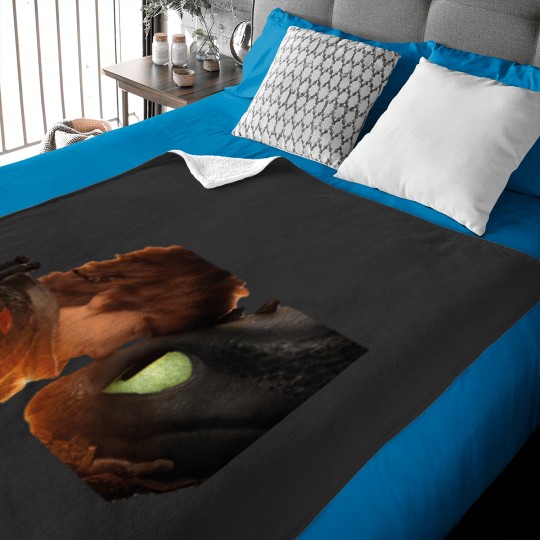 Discover hiccup  toothless Baby Blankets