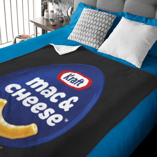 Discover heinz kraft mac cheese macaroni big chest logo Baby Blankets