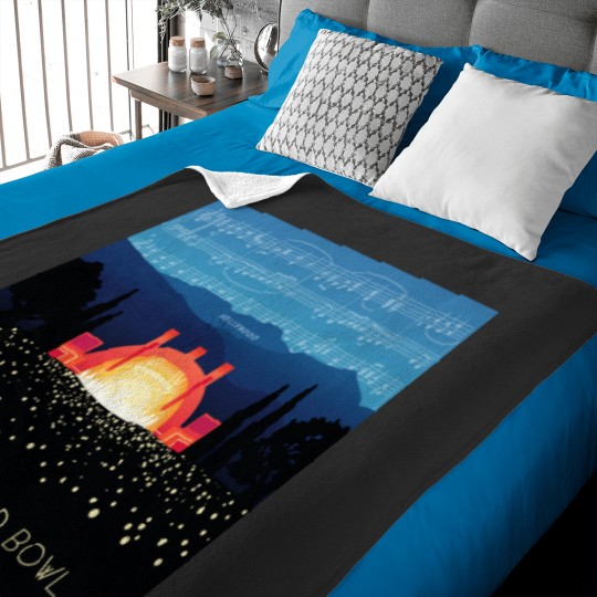 Discover Hollywood Bowl Variant 2 Baby Blankets