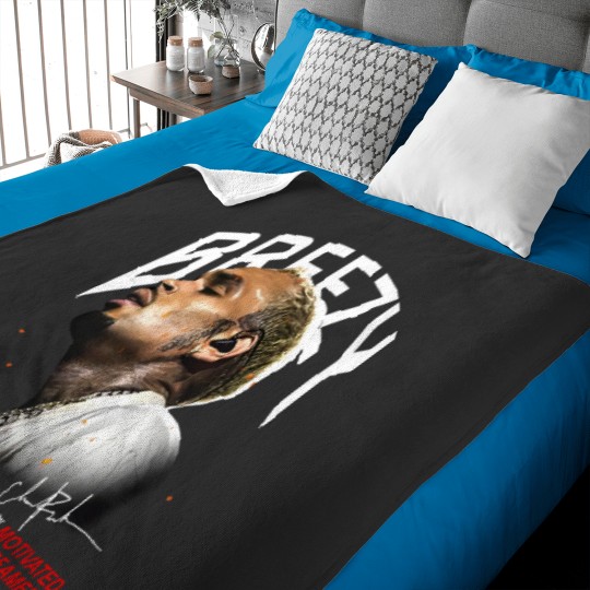 Discover Chris Brown 11:11 Tour 2024 Baby Blanket