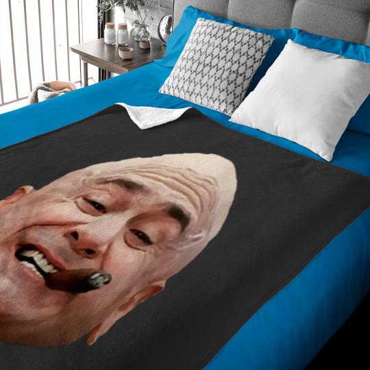 Discover Danny Devito as Mini Me Baby Blankets