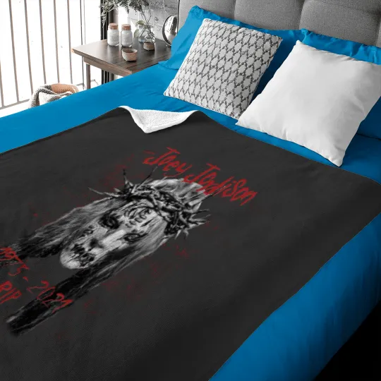 Discover Rip Joey Jordison Baby Blankets
