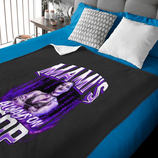 Discover Black Rhea Ripley Mami's Always On Top Photo Baby Blankets