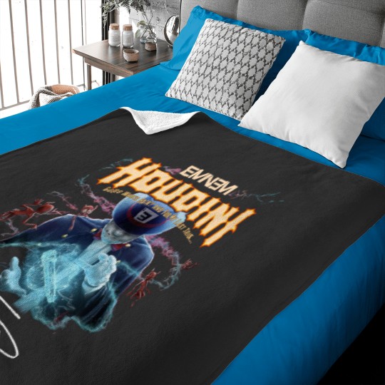 Discover Eminem Houdini Guess Whos Back And For My Last Trick Baby Blankets
