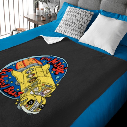 Discover The magic School Bus Baby Blankets