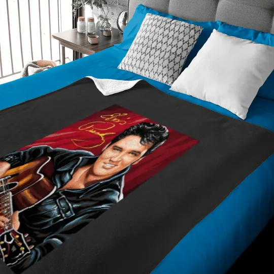 Discover Elvis Presley Baby Blankets - If I Can Dream Collection